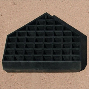 Waffle Bottom In-Ground Home Plate